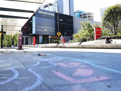 Image from chalk drawing at Westmead